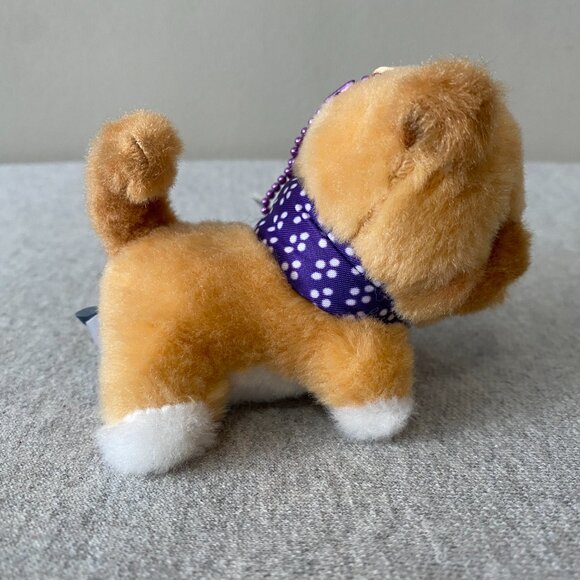 NWT Amuse Mameshiba San Kyodai Kakurenbo Dog Plush Collection Mamesaburo 3.5" - Picture 2 of 12